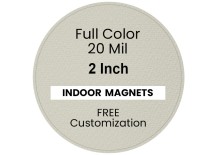 Magnet - 2 Inch Diameter Circle - 20 Mil